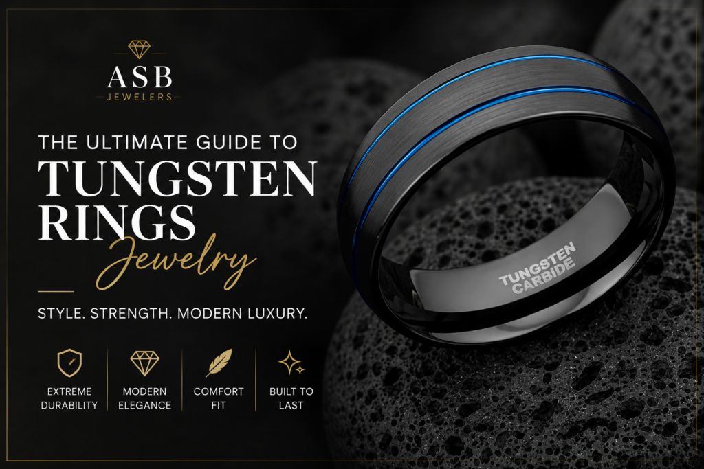 The Ultimate Guide to Tungsten Rings Jewelry: Style, Strength & Modern Luxury